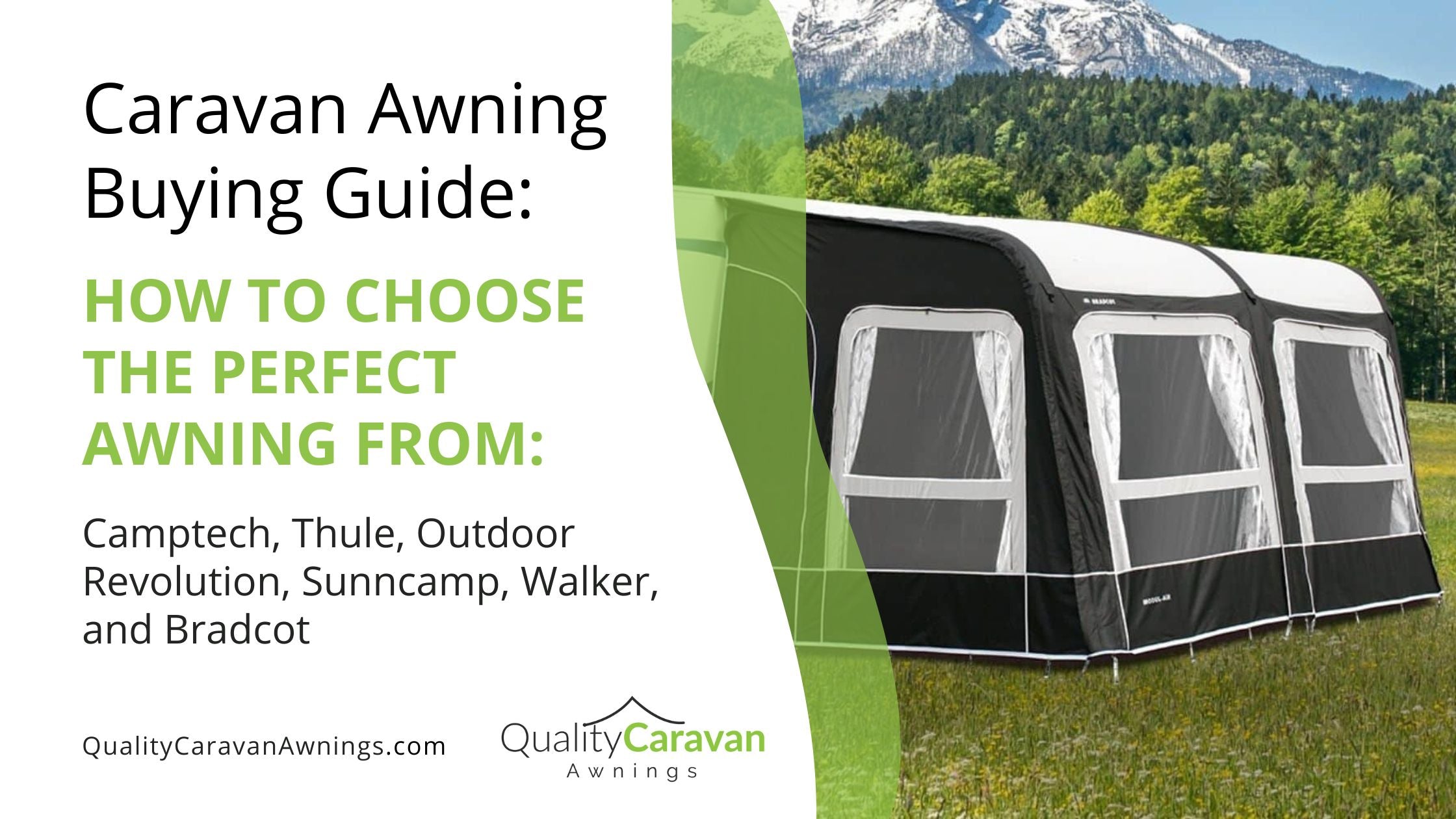 Caravan Awning Buying Guide How to Choose the Perfect Awning For You