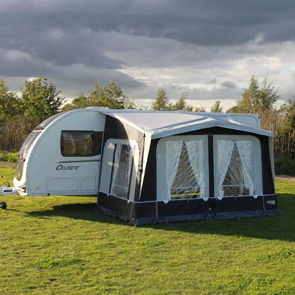 Camptech Countess DL 340 All Season Caravan Porch Air Awning SL961 Free Carpet 2024
