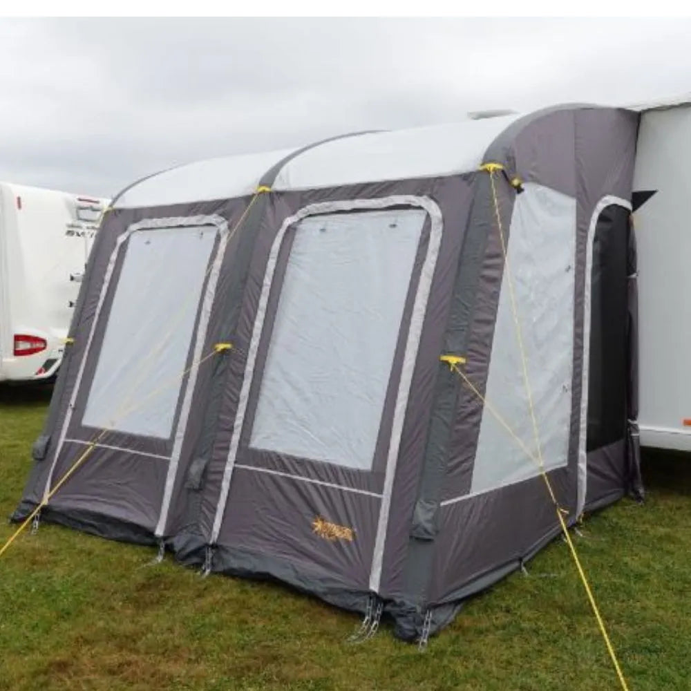 Camptech Atlas 280 Hybrid Air/Pole Porch Caravan Awning (2024)