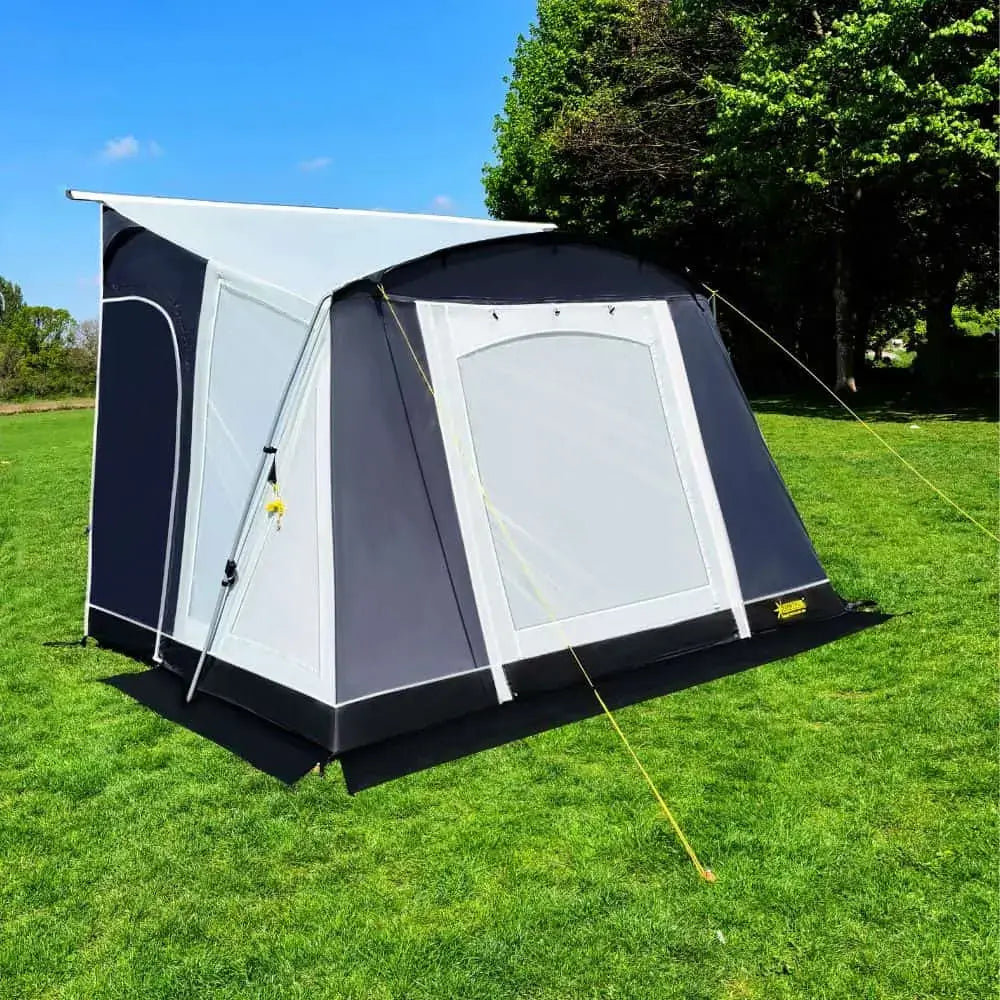 Camptech Easy Pitch Poled Porch Caravan Awning (2026) + Free Storm Straps