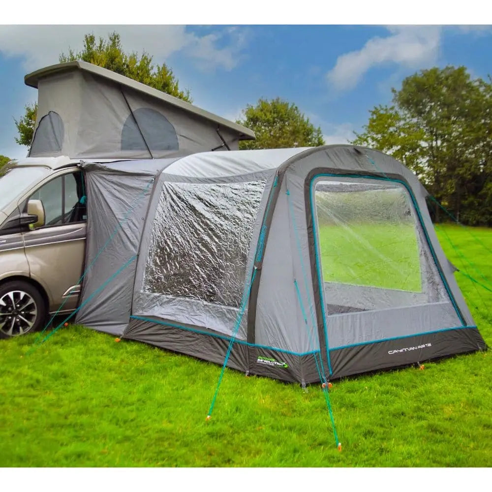 drive away tent Outdoor Revolution Cayman Air T2 Drive-Away Awning inc. Footprint 2026 –  Quality Caravan Awnings