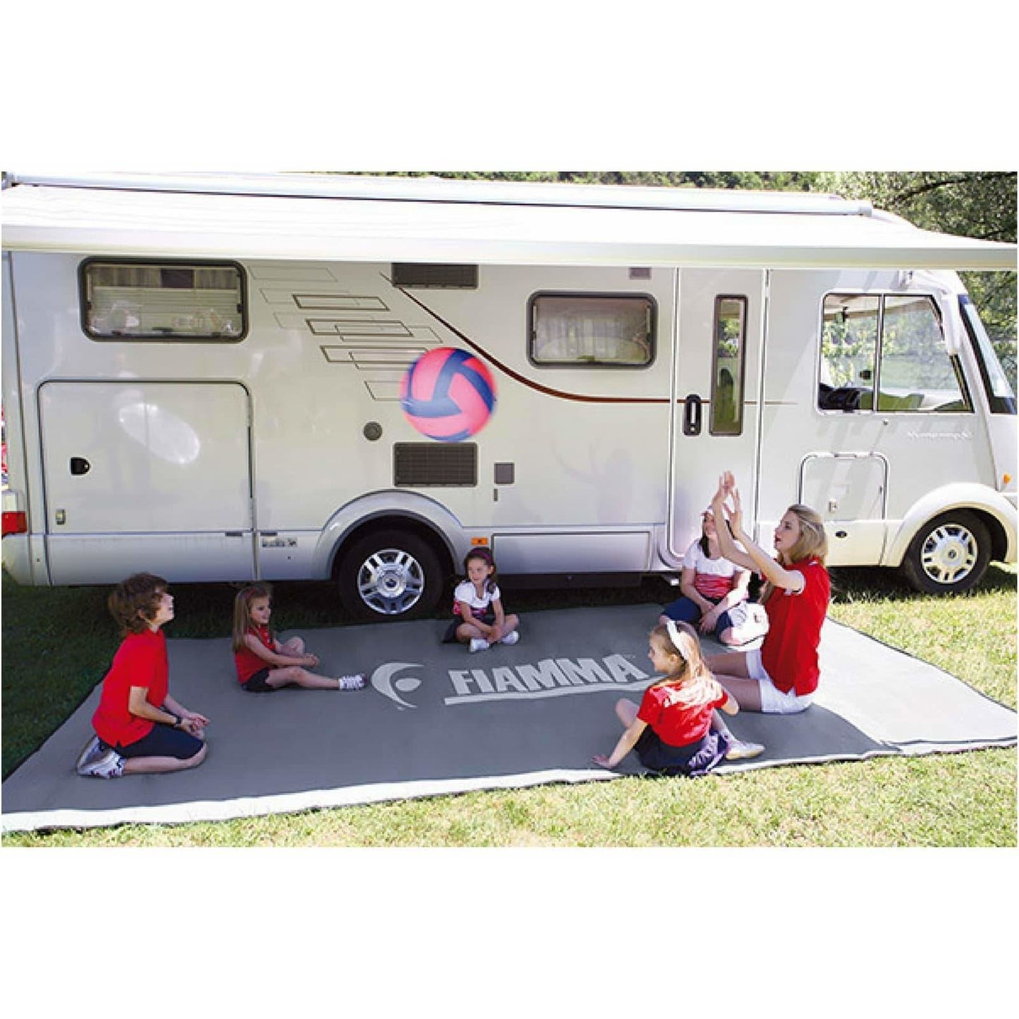 Fiamma F45S Deep Black Motorhome Awning made by Fiamma. A Motorhome Awnings sold by Quality Caravan Awnings