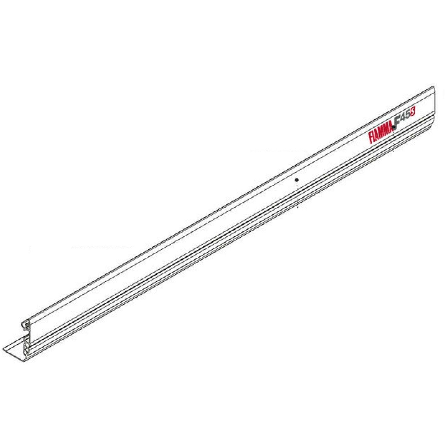 Fiamma F45S Polar White Lead Bar made by Fiamma. A Accessories sold by Quality Caravan Awnings