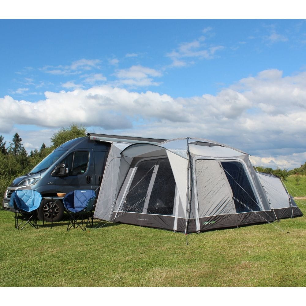 Outdoor Revolution Cayman F/G (Low/Mid/High) Lightweight Poled Drive-Away Awning + Free Footprint (2021)
