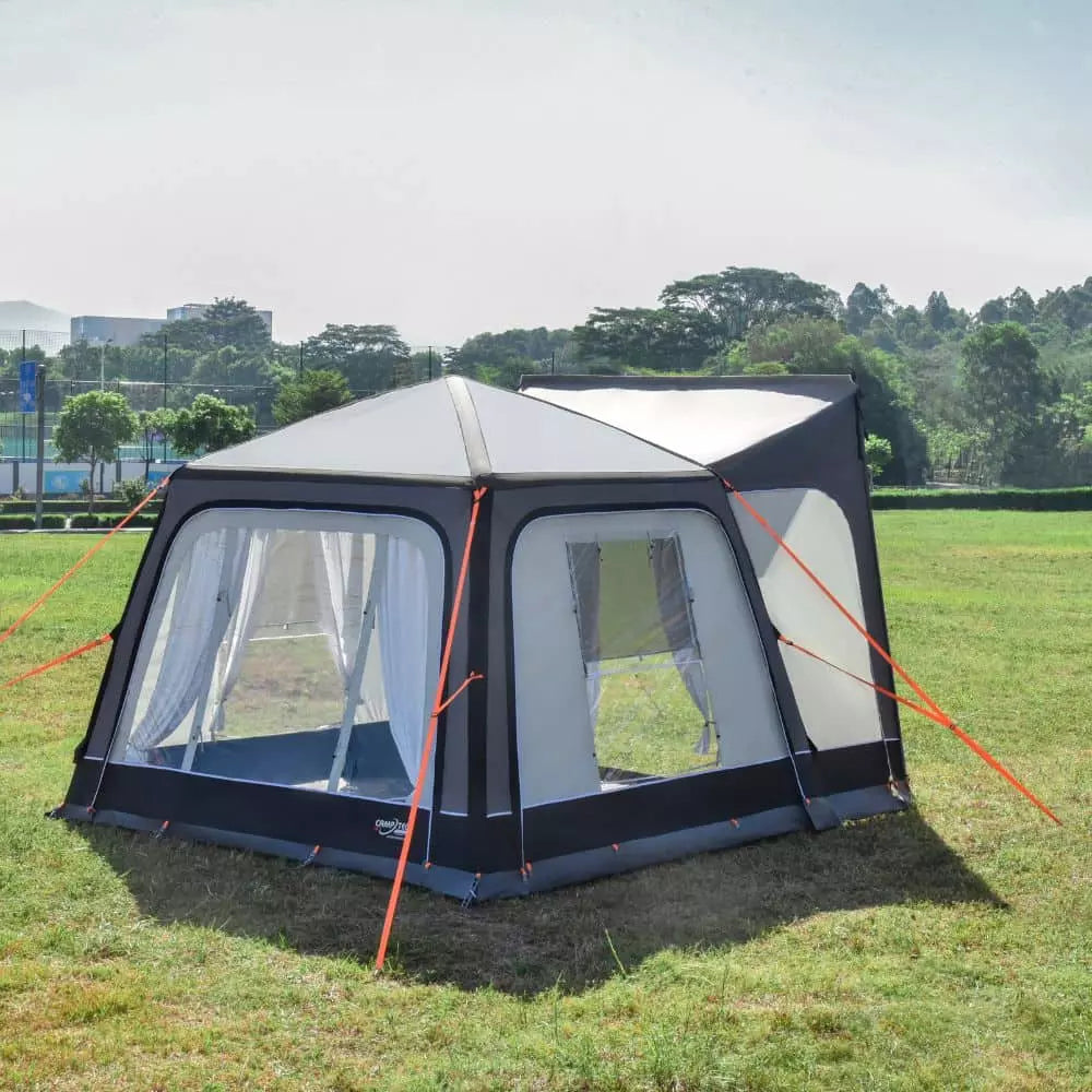 CampTech Moto Crown Eite Driveaway Inflatable Motorhome Awning + Free Storm Straps (2024)