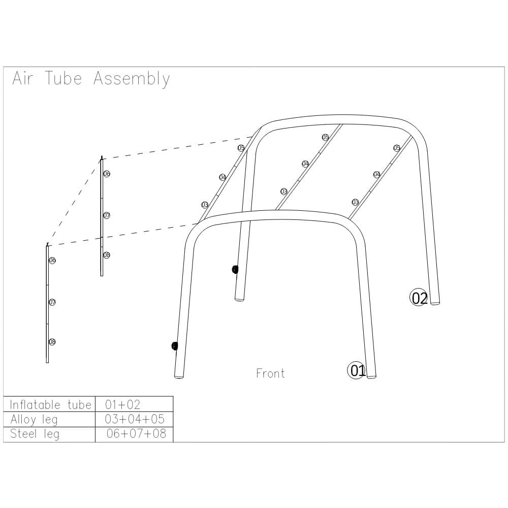 CampTech Adelaide Rear Car Inflatable Tent (2026)