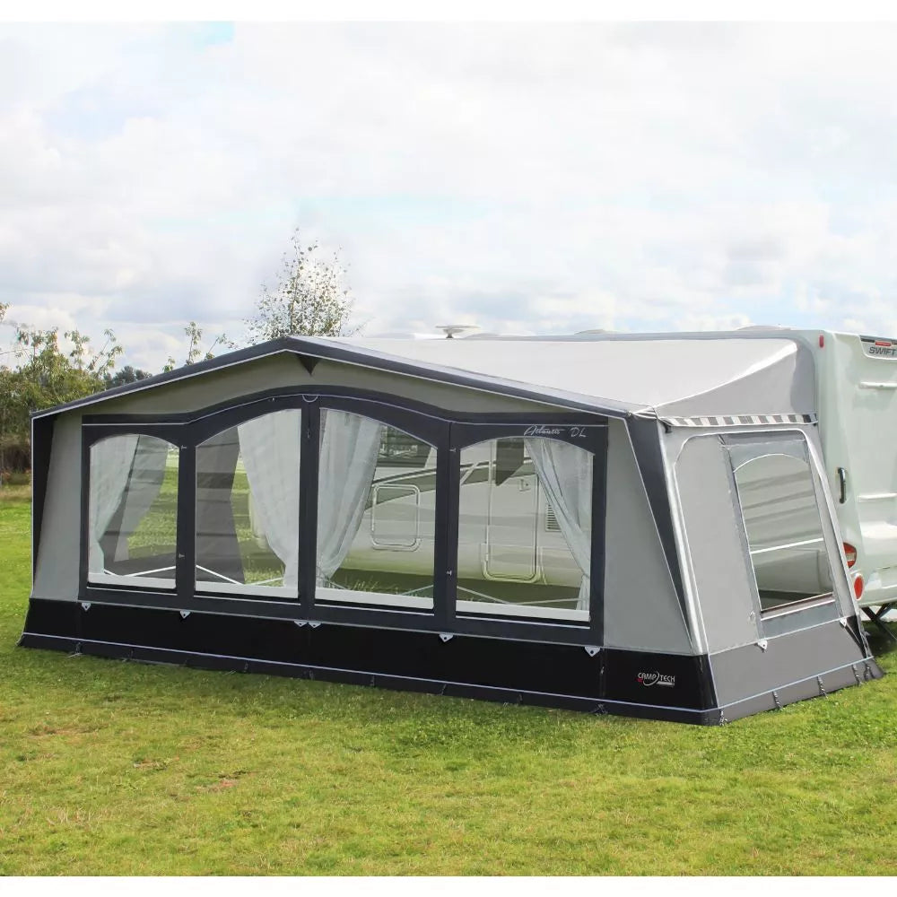 Camptech Atlantis DL Seasonal Traditional Full Caravan Awning + Free Storm Straps (2024)
