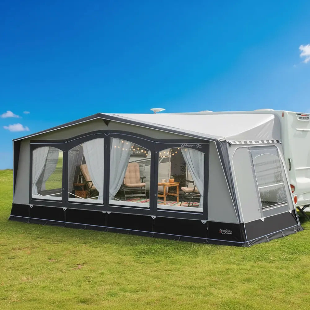 Camptech Atlantis DL Seasonal Traditional Full Caravan Awning + Free Storm Straps (2026)
