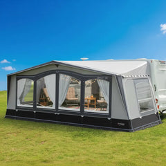 Camptech Atlantis DL Seasonal Traditional Full Caravan Awning + Free Storm Straps (2026)