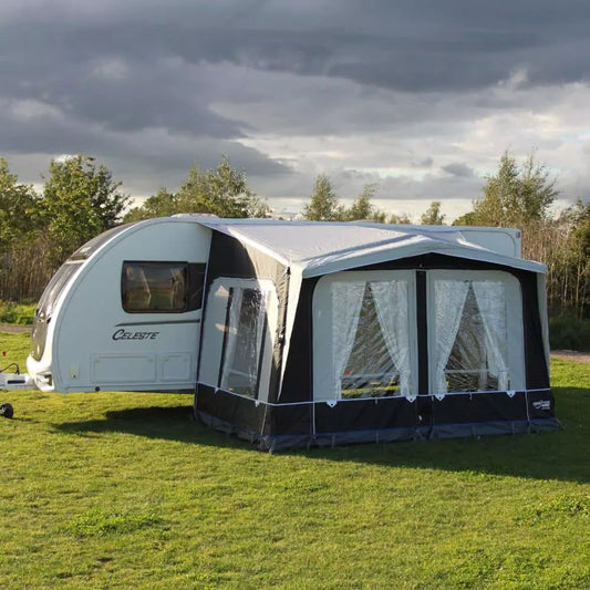 Camptech Countess DL 340 All-Season Caravan Porch Air Awning SL961 + Free Storm Straps (2023)