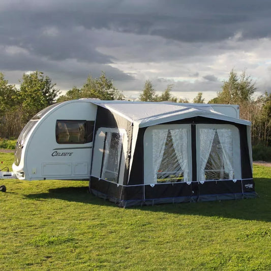 Camptech Countess DL 340 All-Season Caravan Porch Air Awning SL961 + Free Storm Straps (2026)