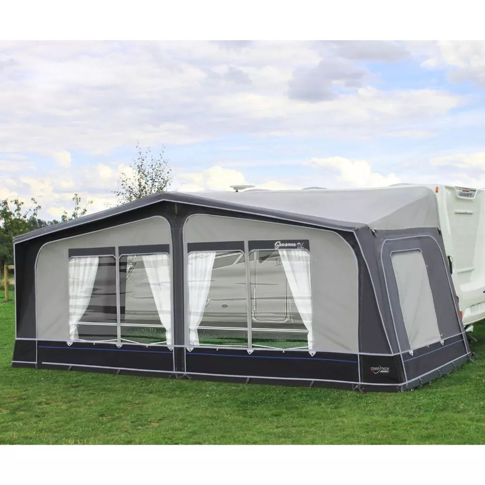 Camptech Savanna DL Seasonal Traditional Full Caravan Awning + Free Storm Straps (2026)