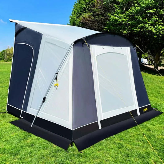 Camptech Easy Pitch Poled Porch Caravan Awning (2026) + Free Storm Straps