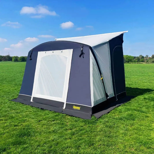 Camptech Easy Pitch Inflatable Air Porch Caravan Awning (2026) + Free Storm Straps