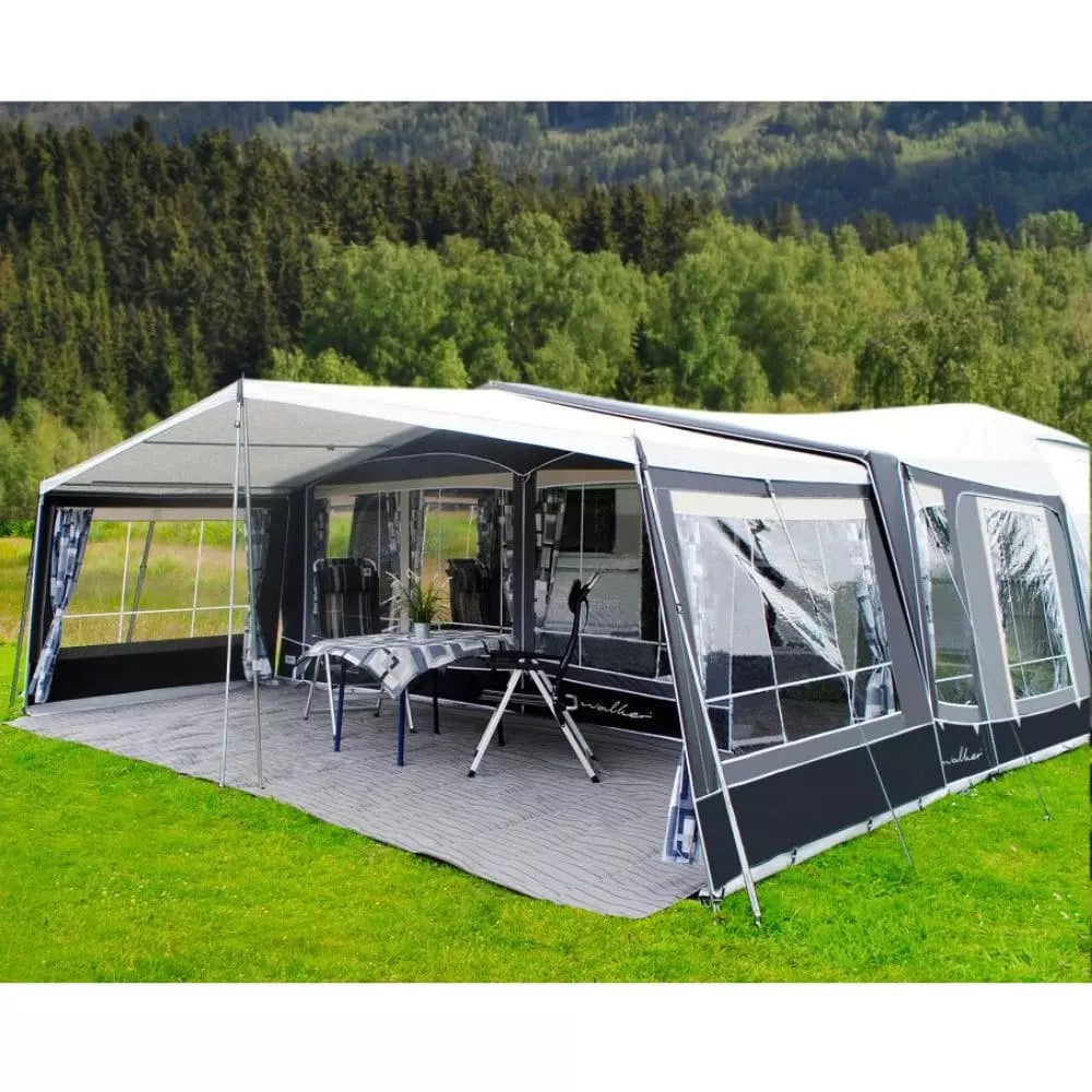 Walker Scandic 300 All Season Full Caravan Awning (2024) + Free Straps