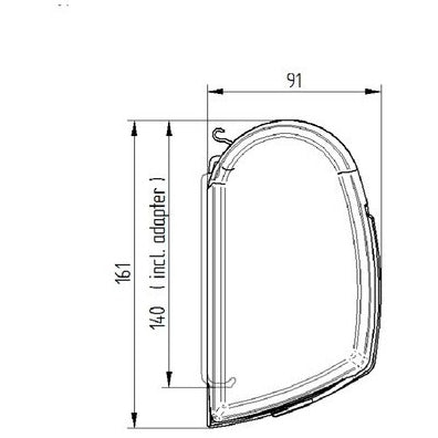 THULE Omnistor 5200 Awning with 12V Motor + FREE Storm Straps made by Thule. A Motorhome Awnings sold by Quality Caravan Awnings