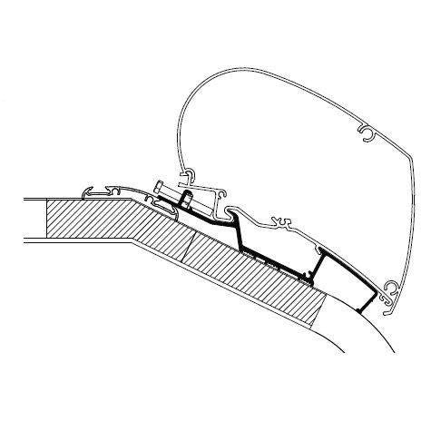 Thule Omnistor Lmc | Tec Roof Awning Adapter 307042 made by Thule. A Add-ons sold by Quality Caravan Awnings