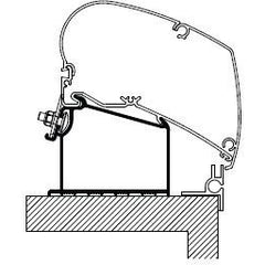 Thule Omnistor Adria Caravan 2015 Roof Awning Adapter 309982 made by Thule. A Add-ons sold by Quality Caravan Awnings