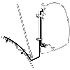 Thule Omnistor Flat Adapter Series 5 for Awning made by Thule. A Add-ons sold by Quality Caravan Awnings