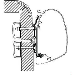 Thule Omnistor Hymer 2016 Awning Adapter 309985 made by Thule. A Add-ons sold by Quality Caravan Awnings