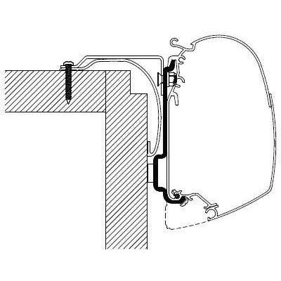 Thule Omnistor Laika X Awning Adapter (Set of 3) 308297 made by Thule. A Add-ons sold by Quality Caravan Awnings