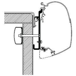 Thule Omnistor Rapido Serie 9 Awning Adapter Serie 5 (Set of 4) 307911 made by Thule. A Add-ons sold by Quality Caravan Awnings