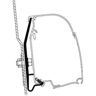 Thule Omnistor Westfalia Nugget Awning Adapter (2 Pcs.) For High Roof made by Thule. A Add-ons sold by Quality Caravan Awnings