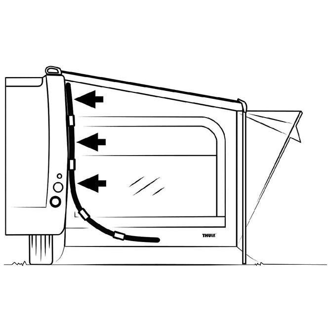 Thule Omnistor Quickfit Easylink Side Tensioning Kit 307053 made by Thule. A Add-ons sold by Quality Caravan Awnings