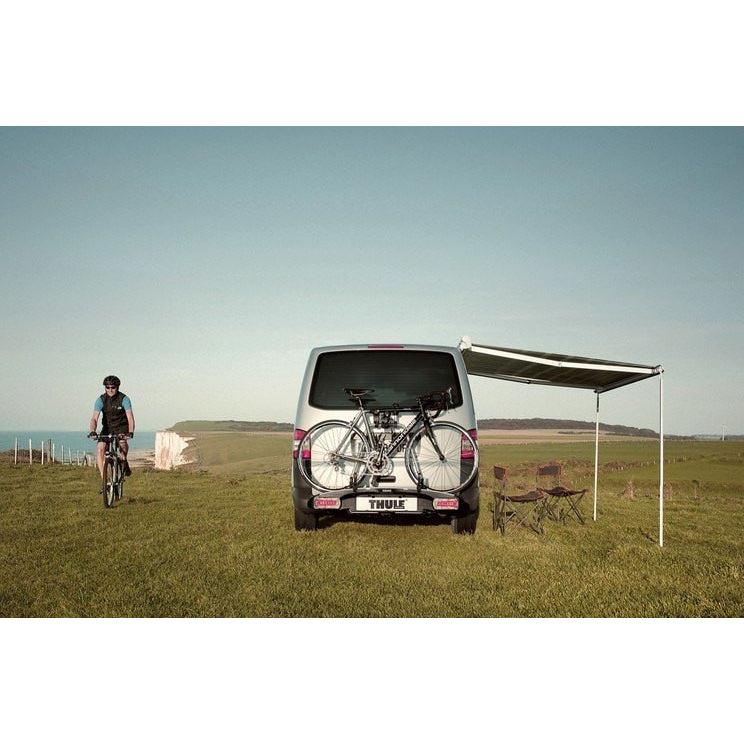 THULE Omnistor 5102 incl. VW-Adapter T5|T6 Multi Van + FREE Storm Strap Kit made by Thule. A Campervan Awning sold by Quality Caravan Awnings