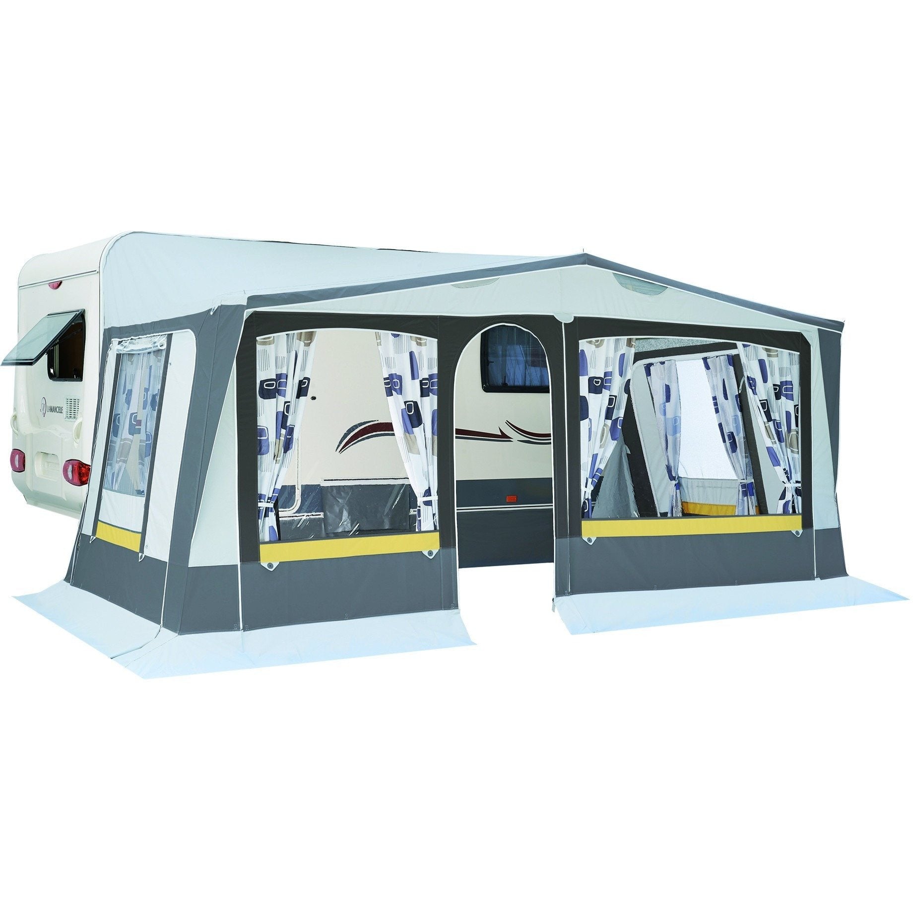 Exterior view of Trigano Adriatic Full Caravan Awning