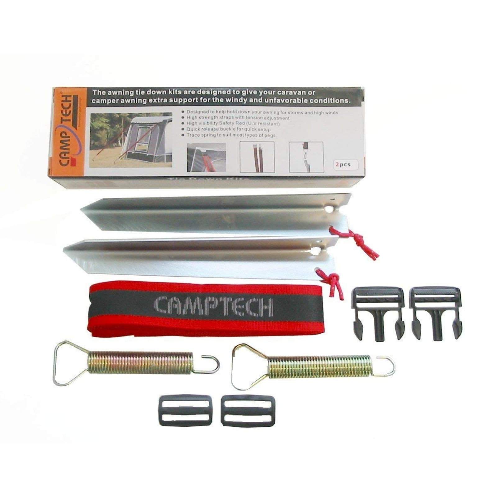 Camptech Airdream Tie-down Kit SL-5002 (2019) made by CampTech. A Accessories sold by Quality Caravan Awnings