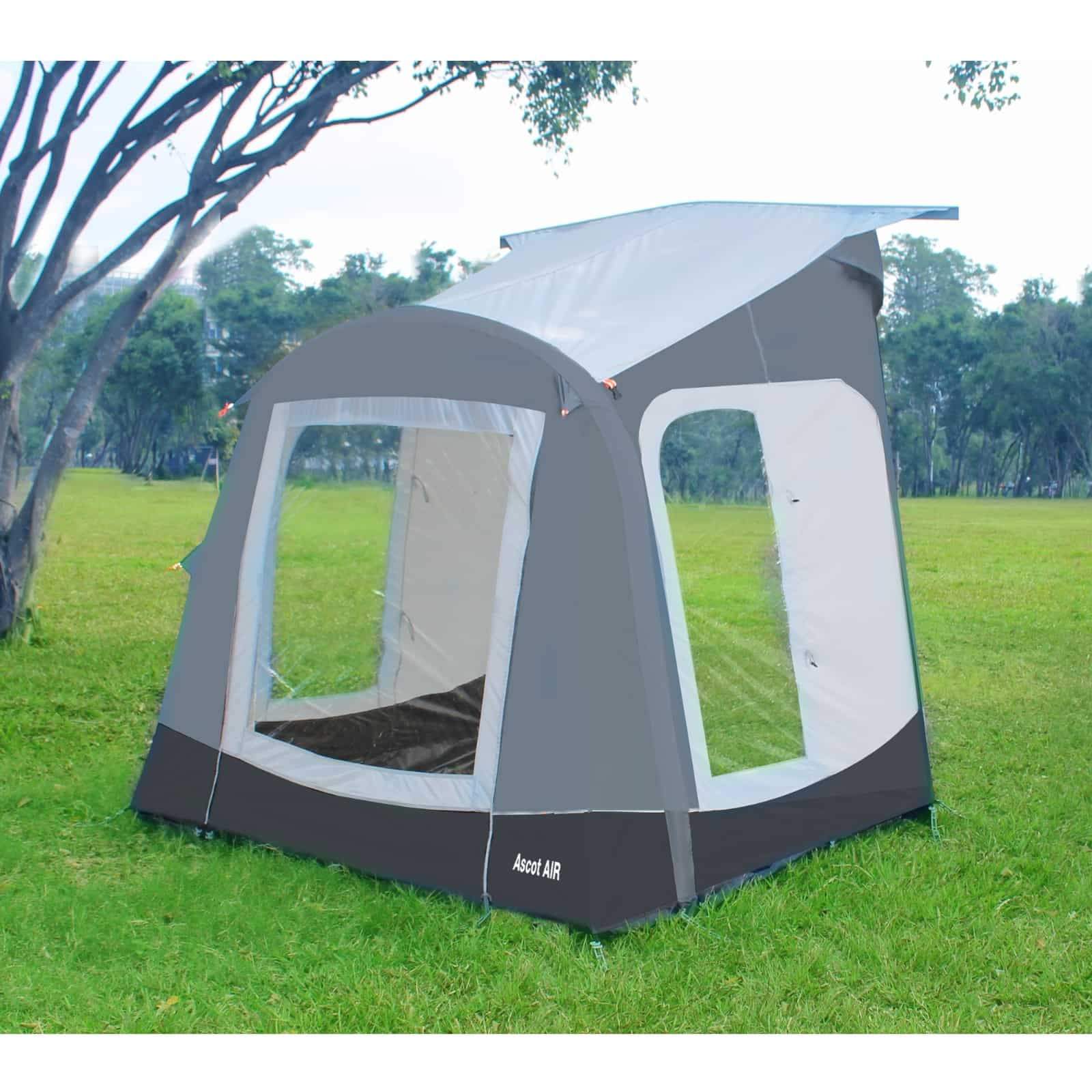 Camptech Ascot Air Inflatable Porch Caravan Awning (2019) + Free Storm Straps made by CampTech. A Air Awning sold by Quality Caravan Awnings