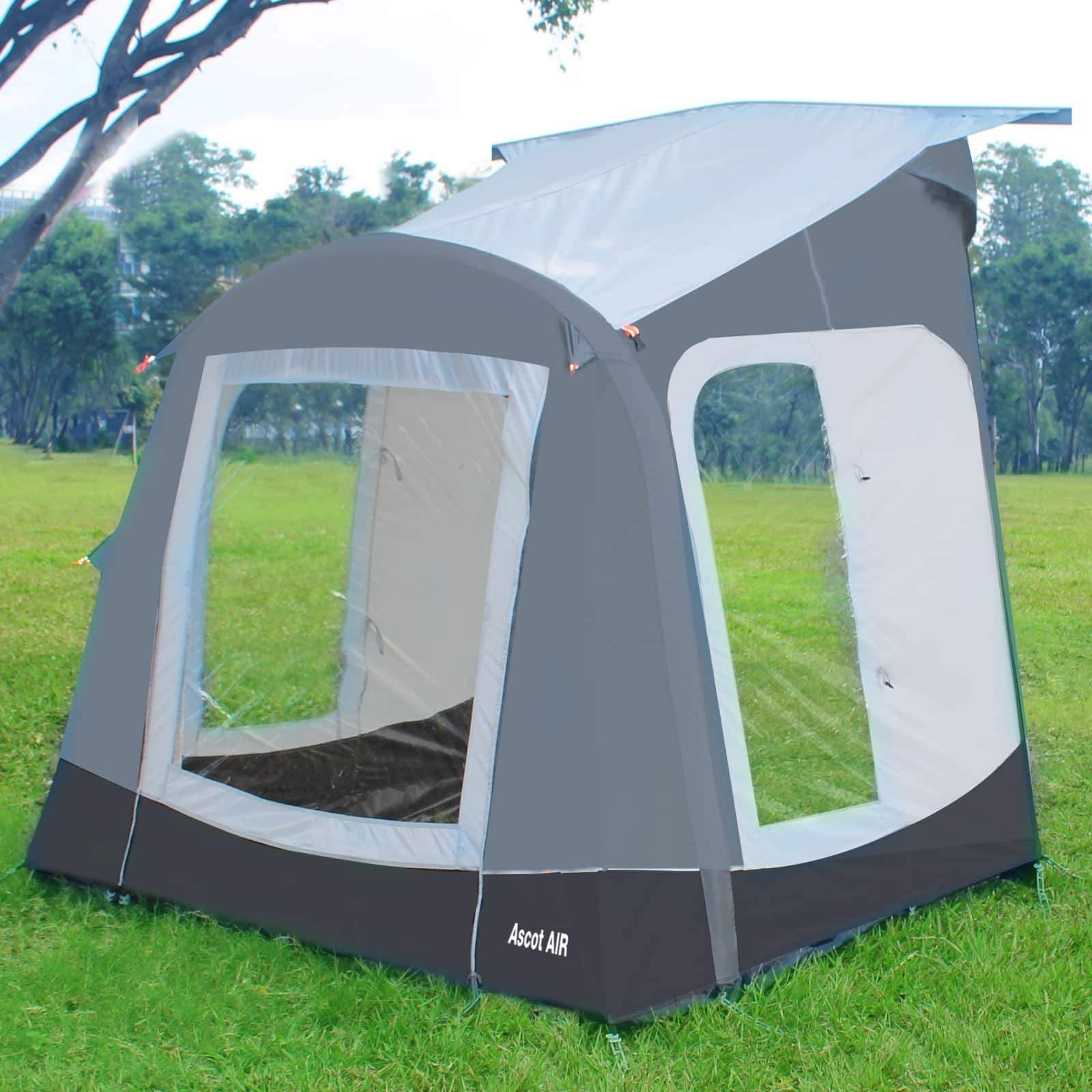 Camptech Ascot Air Inflatable Porch Caravan Awning (2019) + Free Storm Straps made by CampTech. A Air Awning sold by Quality Caravan Awnings