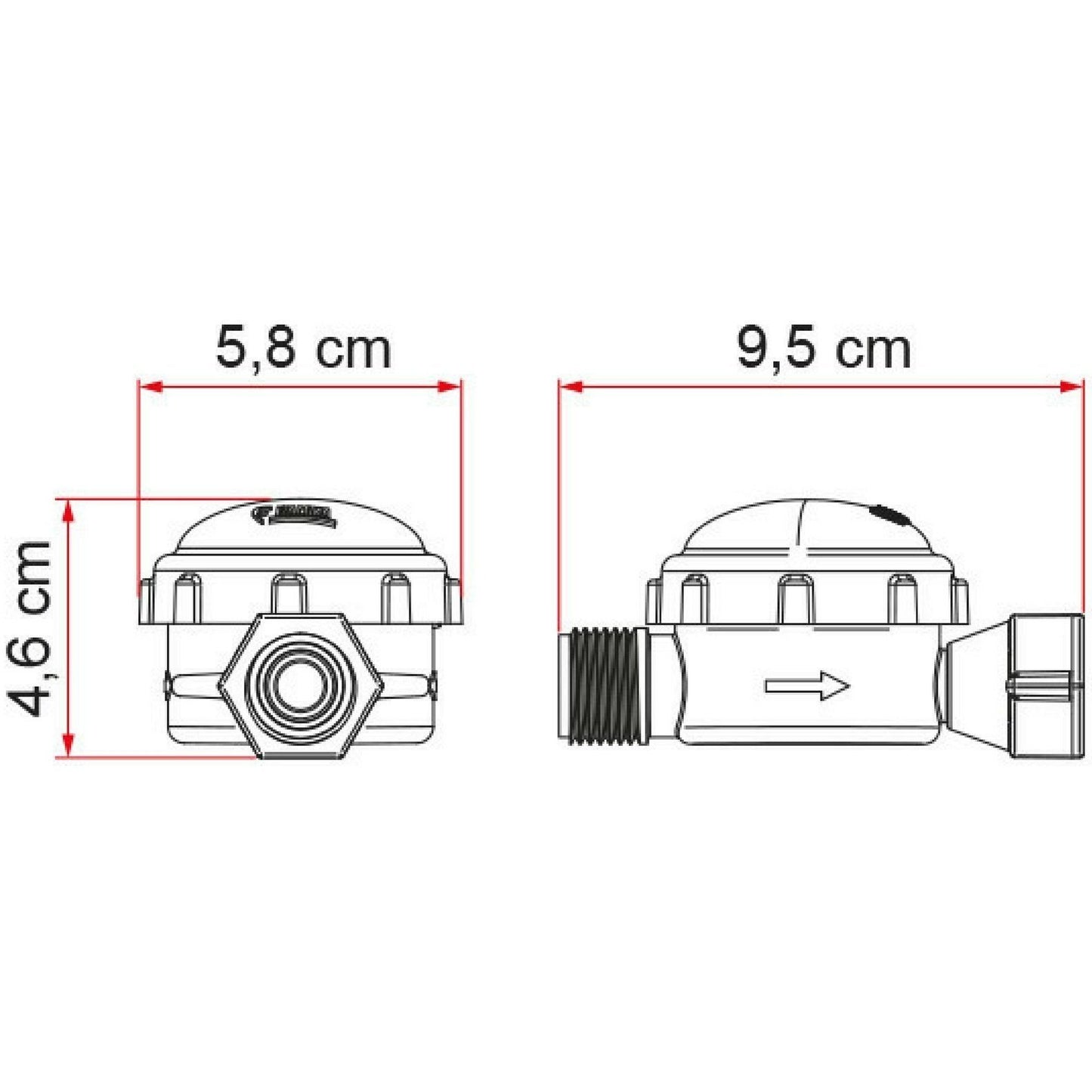 Fiamma Aqua F Water Pump made by Fiamma. A Add-ons sold by Quality Caravan Awnings