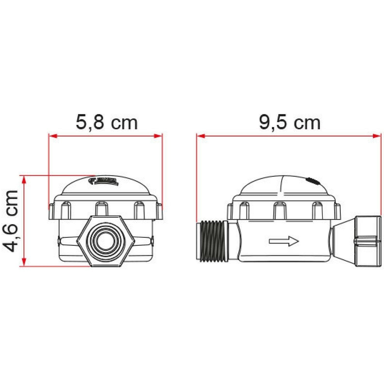 Fiamma Aqua F Water Pump made by Fiamma. A Add-ons sold by Quality Caravan Awnings