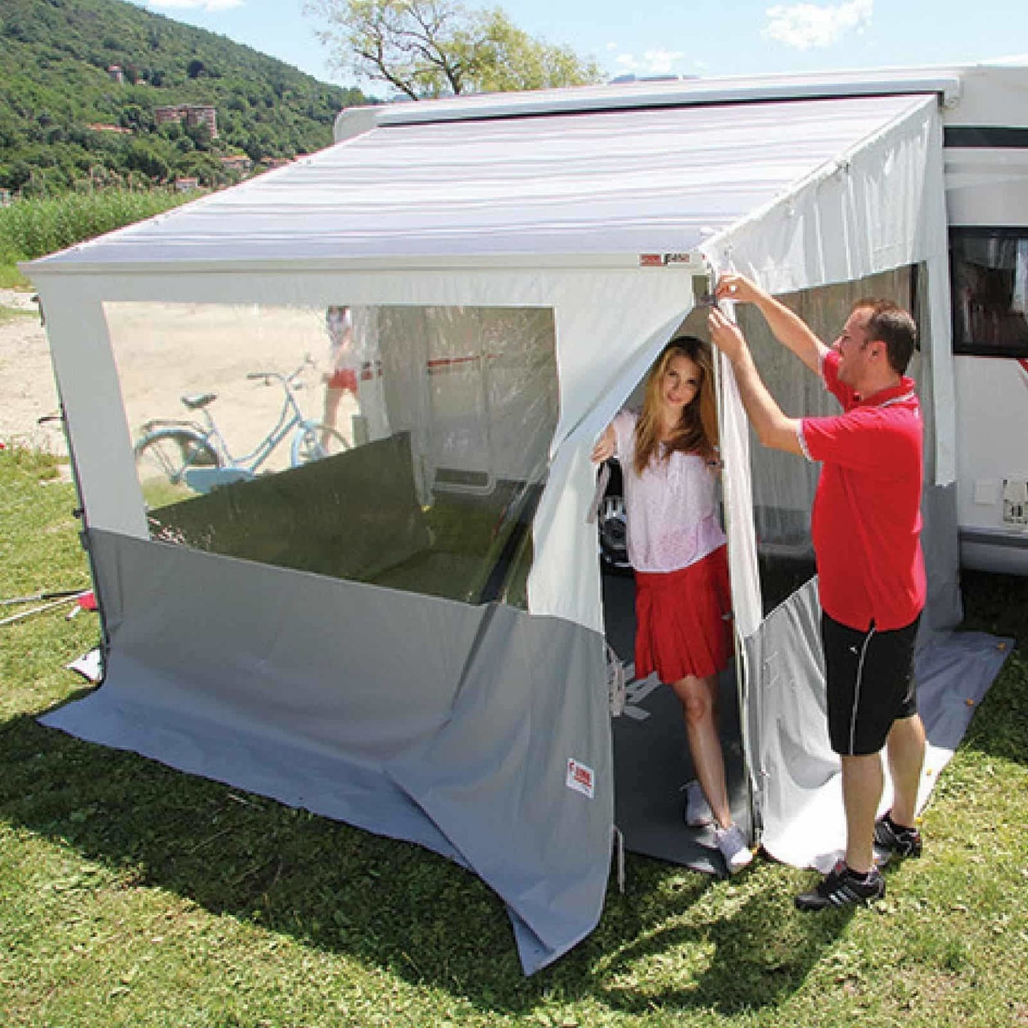 Fiamma Blocker Pro Front Panel made by Fiamma. A Accessories sold by Quality Caravan Awnings