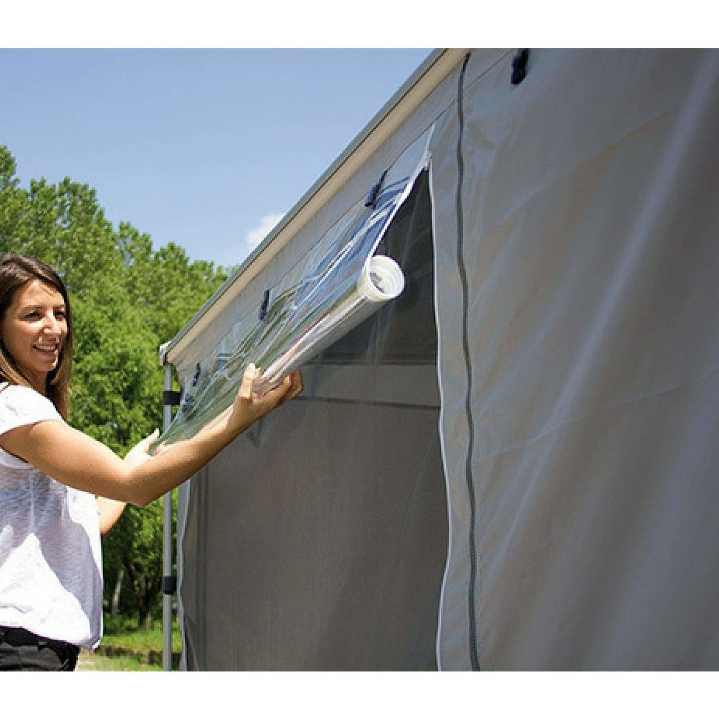 Fiamma Caravanstore Light Van Privacy Room made by Fiamma. A Tent sold by Quality Caravan Awnings