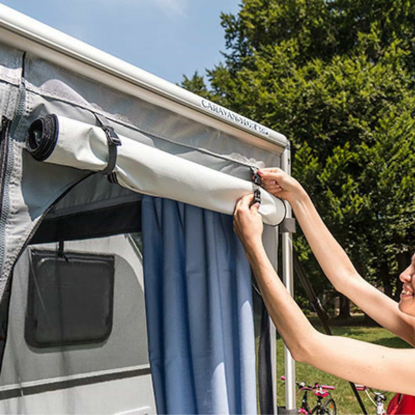 Fiamma Caravanstore ZIP XL Privacy Room made by Fiamma. A Tent sold by Quality Caravan Awnings