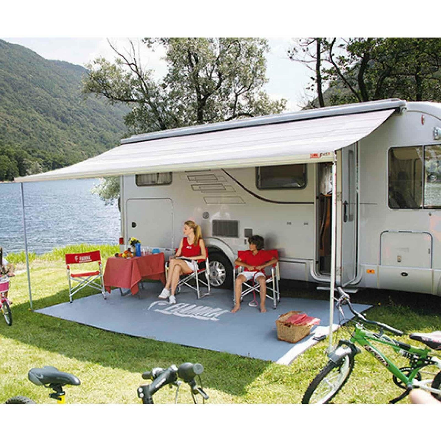 Fiamma F45L Polar White Motorhome Awning made by Fiamma. A Motorhome Awnings sold by Quality Caravan Awnings