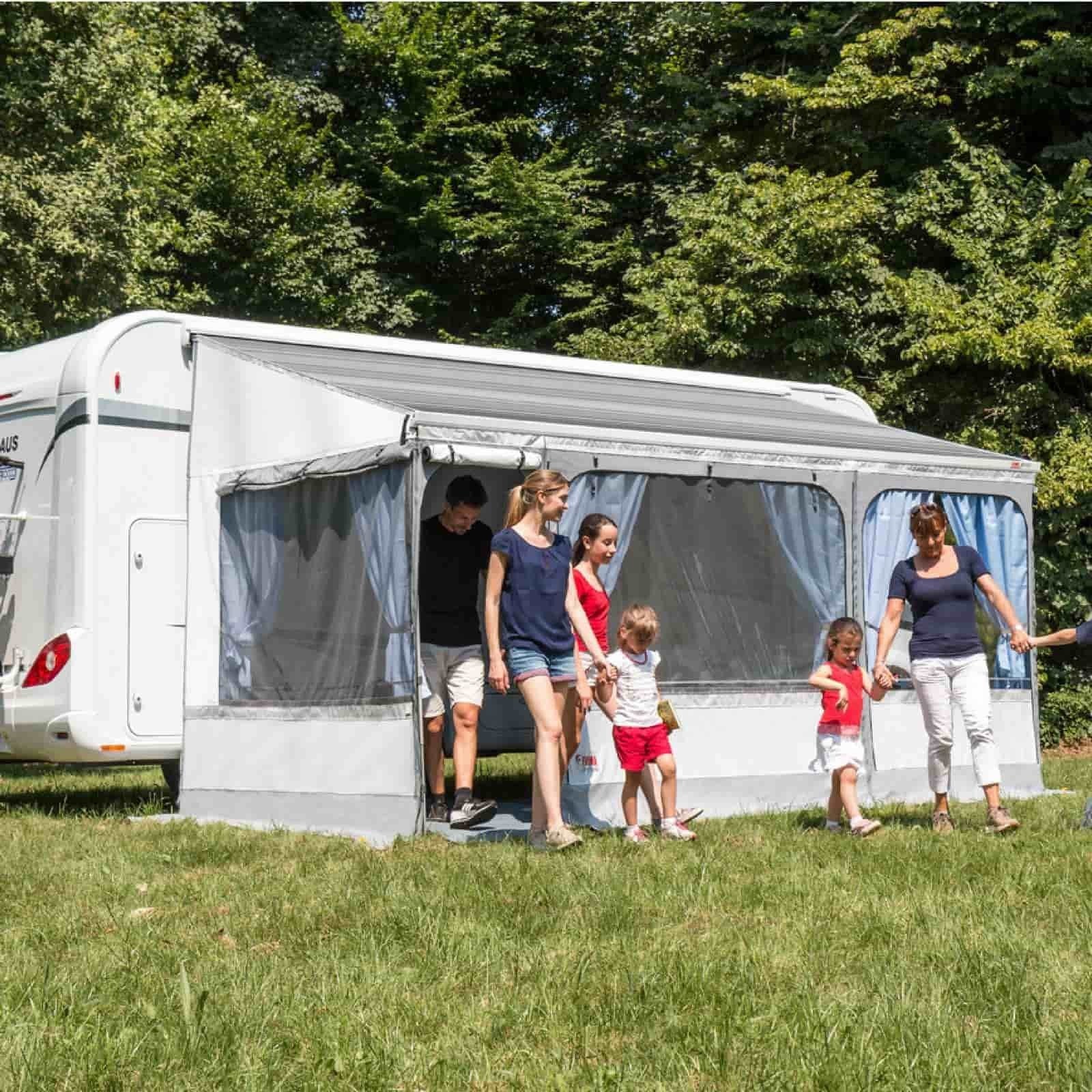 Motorhome canopy awning outlet