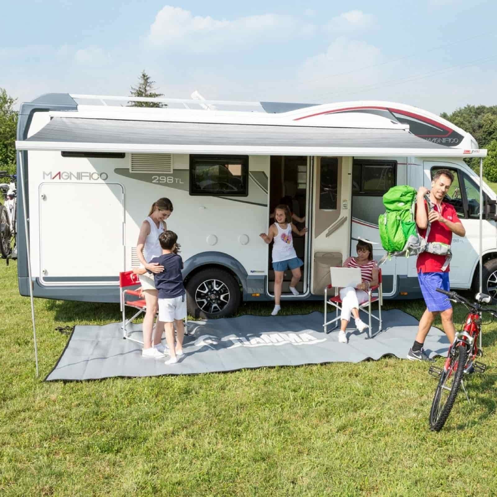 Fiamma F45S Titanium Motorhome Awning made by Fiamma. A Motorhome Awnings sold by Quality Caravan Awnings