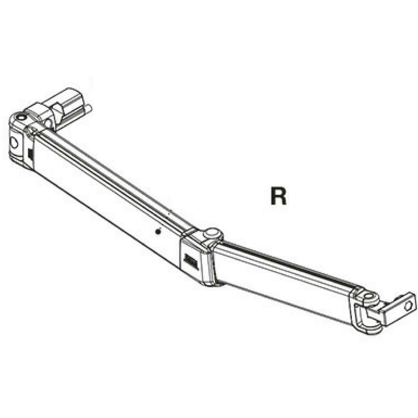 Fiamma F65L R/H Arm made by Fiamma. A Accessories sold by Quality Caravan Awnings