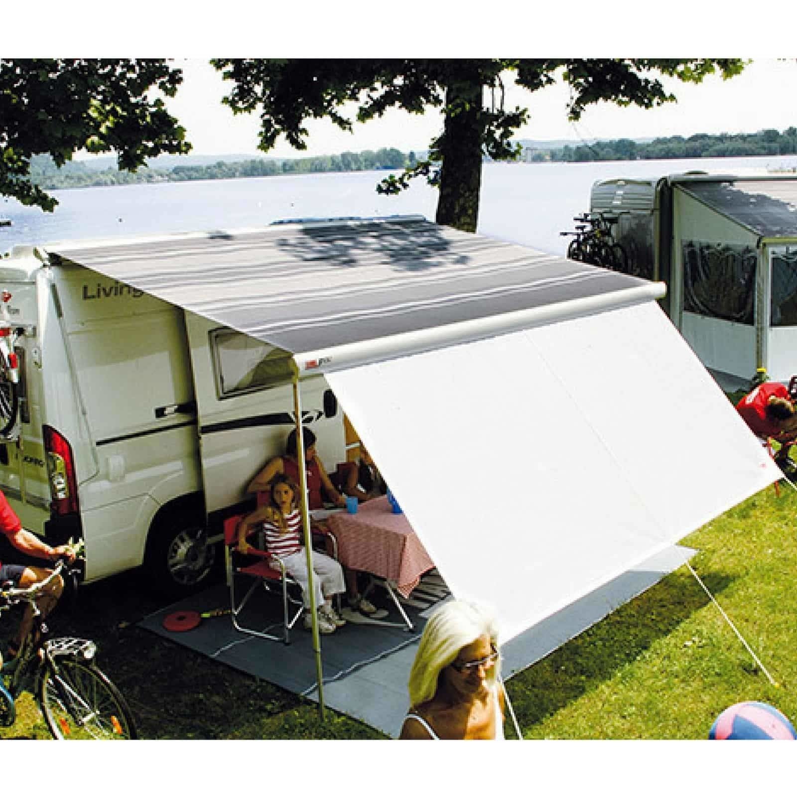 Fiamma F65S Deep Black Motorhome Awning made by Fiamma. A Motorhome Awnings sold by Quality Caravan Awnings