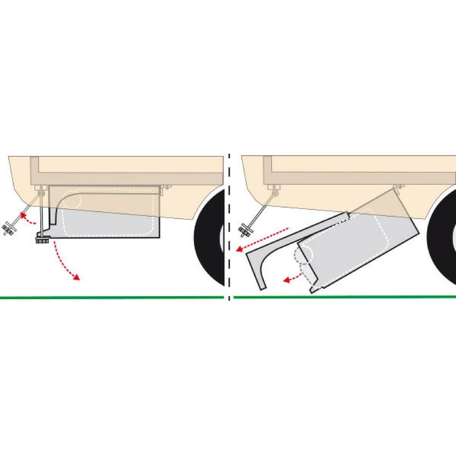 Fiamma Porta Kassett Toilet Tank Container made by Fiamma. A Add-ons sold by Quality Caravan Awnings