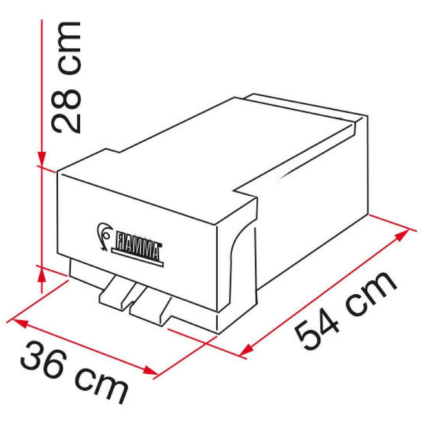 Fiamma Porta Kassett Toilet Tank Container made by Fiamma. A Add-ons sold by Quality Caravan Awnings