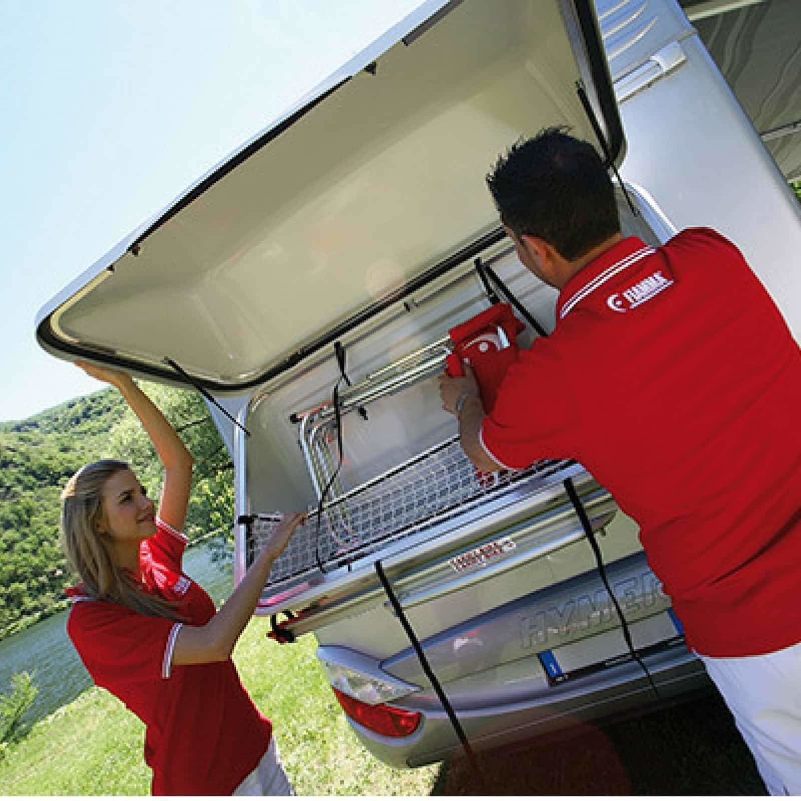 Fiamma Ultra-Box Motorhome Rear Box made by Fiamma. A Roof Boxes sold by Quality Caravan Awnings