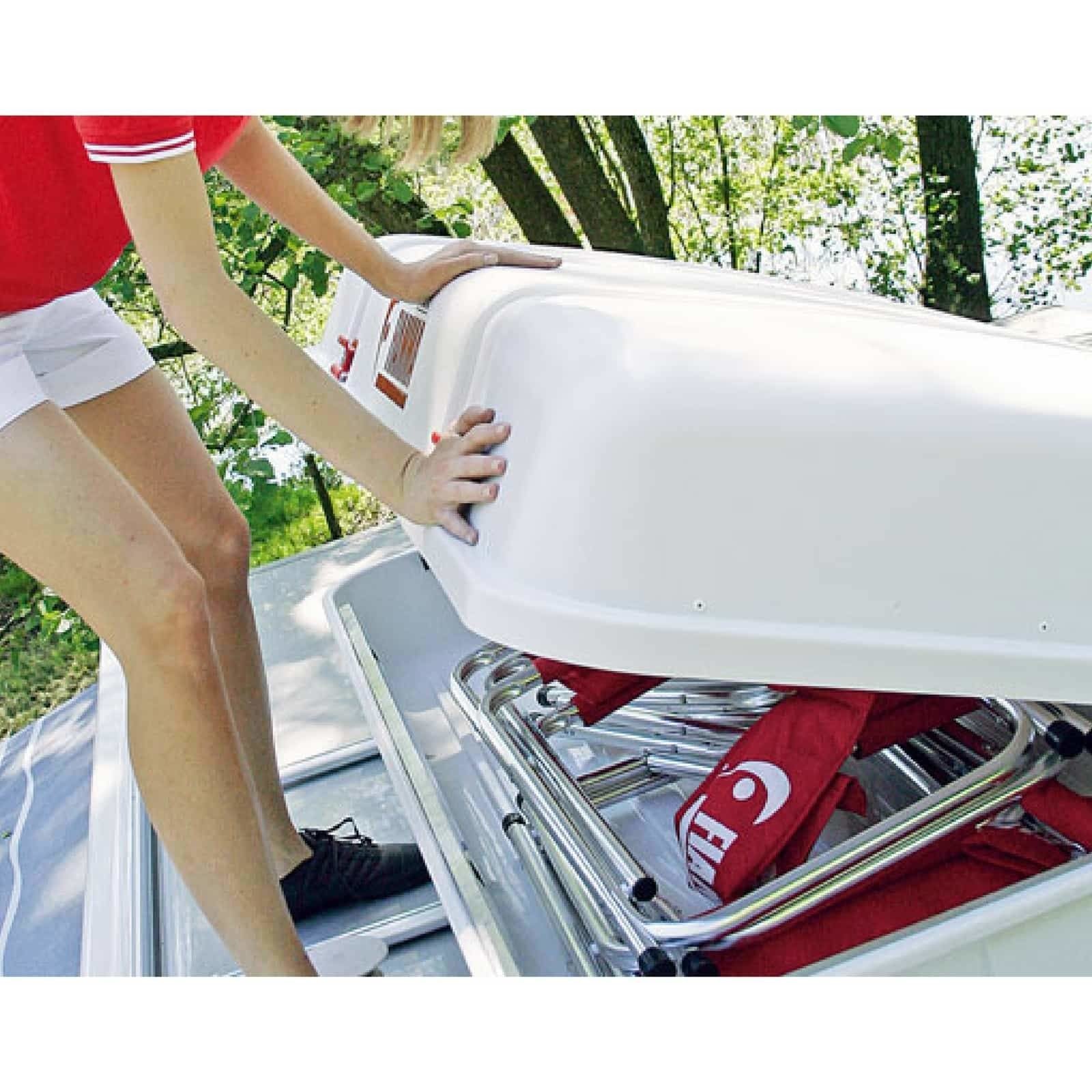 Motorhome roof discount box