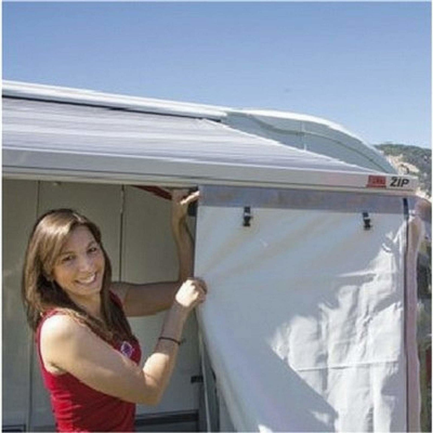 Fiamma ZIP Large Awning Front & Side Panels made by Fiamma. A Awning Tent sold by Quality Caravan Awnings