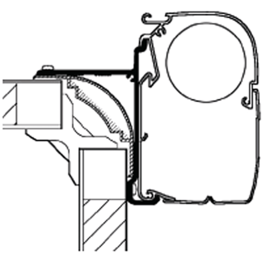 Thule Omnistor High Top Series 5 Awning Adapter Awning 308005 made by Thule. A Add-ons sold by Quality Caravan Awnings