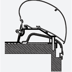 Thule Omnistor Hobby Premium & Ontour Roof Awning Adapter 309819 made by Thule. A Add-ons sold by Quality Caravan Awnings